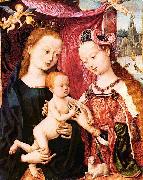 MASTER of the Aix-en-Chapel Altarpiece Agnes Spain oil painting artist